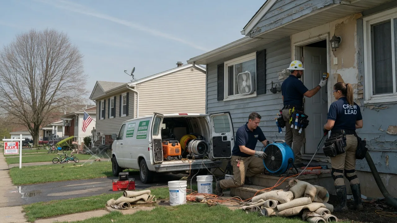Flood Cleanup in Lake Mills, IA near me